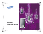 Samsung SGH-F330 Hướng dẫn sử dụng