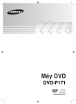Samsung DVD-P171 Hướng dẫn sử dụng
