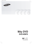 Samsung DVD-HD870 Hướng dẫn sử dụng