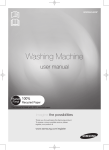 Samsung Máy giặt cửa trước với Thiết kế Pha lê trắng 8,5kg (WW85H5400EW) Hướng dẫn sử dụng