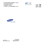 Samsung SGH-T208 用戶手冊