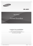 Samsung Curved Wireless SOUNDBAR HW-J6001 用戶手冊