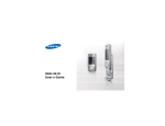 Samsung SGH-J610 User Manual