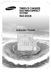 Samsung MAX-DS530 User Manual