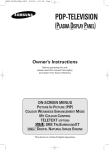 Samsung PS-37S4H User Manual