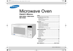 Samsung MW740WA User Manual