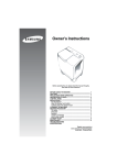 Samsung WF1802WPC User Manual