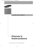 Samsung CT-21A530FQ User Manual