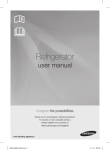 Samsung RT43H5200SL TMF with Digital Inverter Technology, 520L User Manual