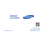 Samsung HM6000 User Manual