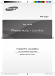 Samsung Soundbar J250 User Manual