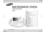 Samsung MW83Z User Manual