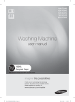 Samsung WA16GWWIH/YFQ User Manual