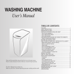 Samsung WA1351S User Manual