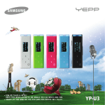 Samsung YP-U3AWC User Manual