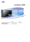 Samsung 242MP User Manual