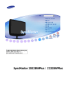 Samsung 2032BWPLUS User Manual