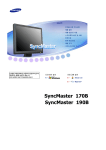 Samsung 170B User Manual