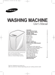Samsung WA11K2S User Manual