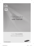 Samsung RR19J21C3RJ User Manual(INDIA)