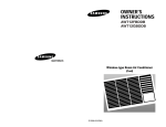 Samsung AW12F1JDA User Manual