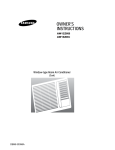 Samsung AW122ZB – 1.0 T
(2 Star) User Manual