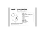 Samsung WT8205EG User Manual