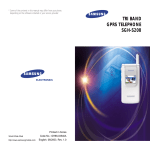 Samsung SGH-S208 User Manual