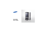 Samsung D908i Silver User Manual