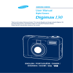 Samsung DIGIMAX 130 User Manual