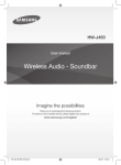 Samsung 300W 2.1Ch Soundbar HW-J450 User Manual