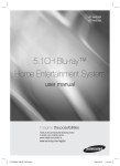 Samsung 藍光家庭影院組合 HT-H4500K User Manual