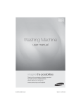Samsung WA80V3PEQ User Manual