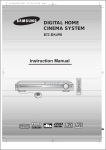Samsung HT-DS490 User Manual