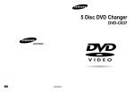 Samsung DVD-C637 User Manual