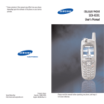 Samsung SCH-N391 User Manual