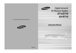 Samsung HT-AS710 User Manual