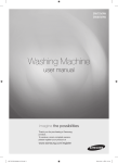 Samsung Top Load 7.5kg Washing Capacity (SW75V9WIP) - RECALLED MACHINE User Manual