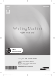 Samsung Top Load 7.5kg Washing Capacity WA75G9TIP User Manual