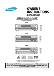 Samsung Z-890 User Manual