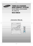 Samsung MAX-DB630 User Manual