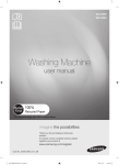 Samsung WA12B9 User Manual