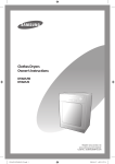 Samsung DV665JS manual de utilizador