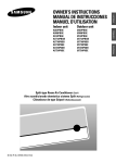 Samsung AS09PBGE manual de utilizador