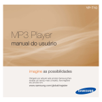 Samsung YP-T10AB manual de utilizador