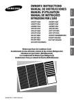 Samsung AW12P1HEA manual de utilizador