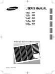 Samsung AW12P1A manual de utilizador