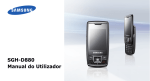 Samsung SGH-D880 manual de utilizador