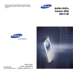 Samsung SGH-C100T manual de utilizador