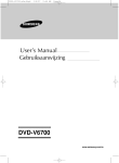 Samsung DVD-V6700 manual de utilizador